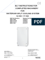 Manual For Assembly 12kW and 17KW Water Air Split Cooling System