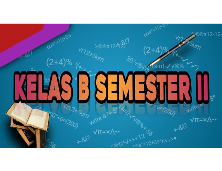 Kelas B Semester 2 PDF