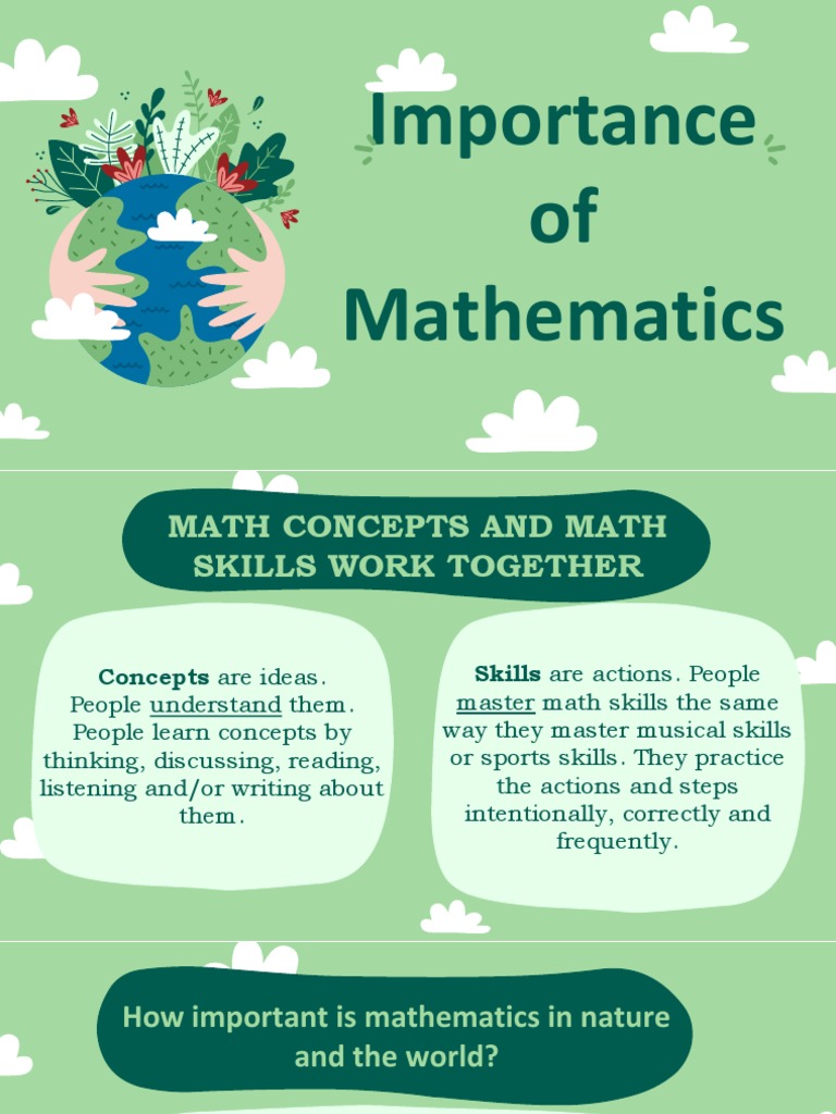 Importance Of Mathematics For Students