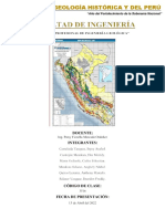 TRABAJO N°03 Elaborar Un Informe de Litología Rocas Sedimentarias, Rocas Ígneas, Rocas Metamórficas en El Perú