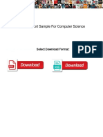 Siwes Report Sample For Computer Science