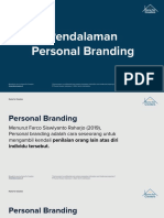 Pendalaman Personal Branding: Home For Creators