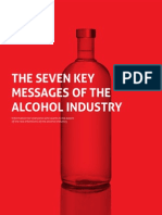 7 Key Msgs of Alcohol Industry