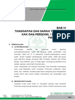 Cremona 04. Bab 4 - Tanggapan Dan Saran Terhadap Kak Dan Personilfasilitas Pendukung