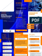 Digital Management Certification Brochure
