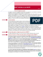 Fiche Le Logement Social À La RATP 06-2022