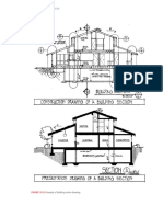 Design Communication: Example of Building Section Drawings
