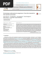 Boesen et al. (2014). Developing mathematical competence