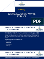 Clase 1. Justicia Alternativa y Fe Pública