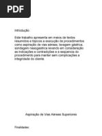 Aspiração de Vias Aéreas Superiores