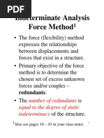 Lecture - Force Method