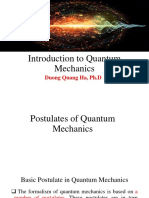 Introduction To Quantum Mechanics - Lecture3 - DQH