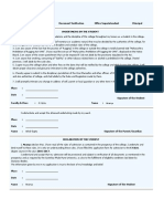 Student verification form