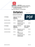 Zeitplan PMM GT-W 301-403 2022