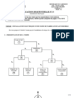 EVALUATION SEQUENTIELLE N°5 & 6 INSTALL ELECT année scolaire 2014-2015