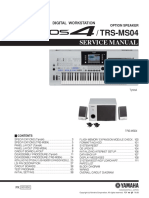 Yamaha Tyros 4 Service Manual