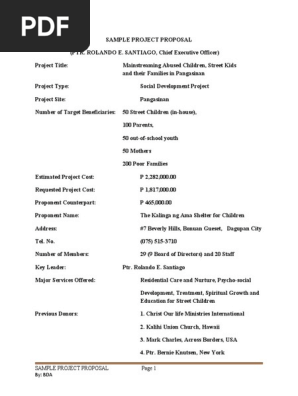 SAMPLE-PROJECT-PROPOSAL