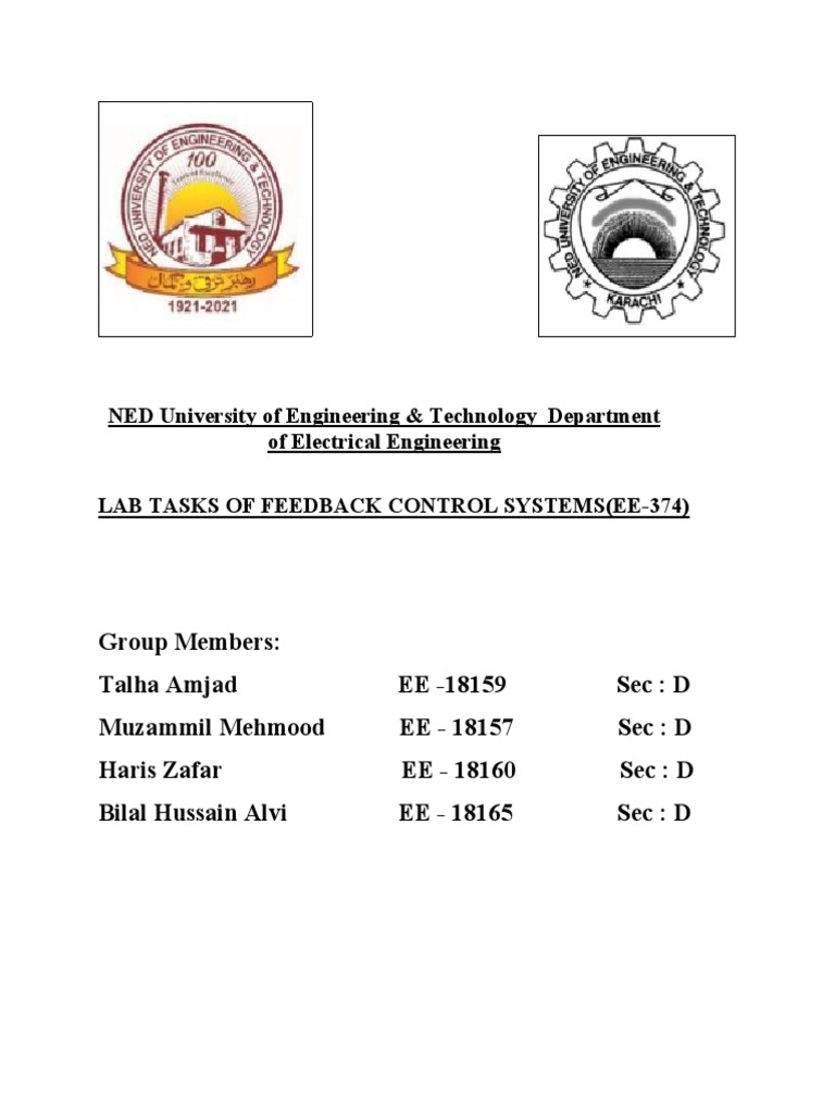 Fcs Lab Pdf Mechanics Electronics