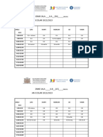 2022-2023 Orar Săli 20220919