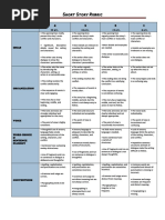 Short Story Rubric