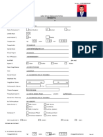 Biodata Form