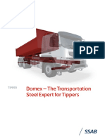 DOMEX - The Transportation Steel Expert For Tippers