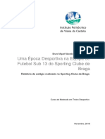 Uma Época Desportiva no SC Braga Sub-13