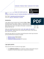 Logic Gates: Gate Types
