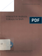 Struktur Bahasa Toraja Sa'Dan 170h