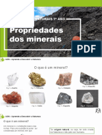 Propriedades dos minerais