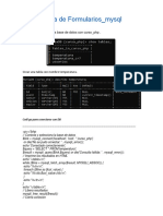 Tarea de Formularios