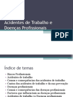 Acidentes de Trabalho e Doenças Profissionais