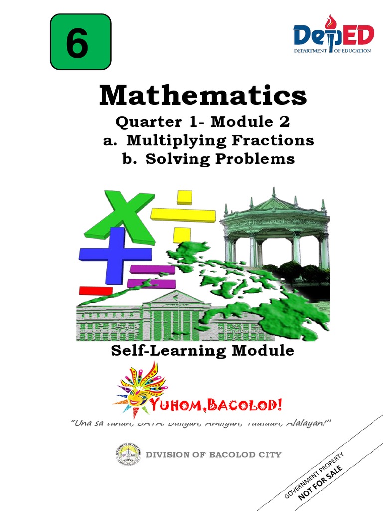 Math Q1 M2 | PDF | Division (Mathematics) | Elementary Mathematics