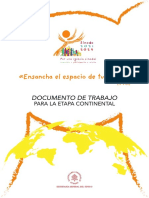 Documento Fase Continental Sínodo Espanol