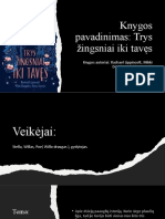 Knygos Pavadinimas: Trys Žingsniai Iki Tavęs: Knygos Autoriai: Rachael Lippincott, Mikki Daughtry, Tobias Iaconis