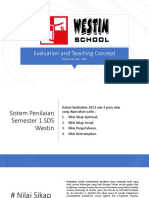 Evaluation and Teaching Concept at Westin School