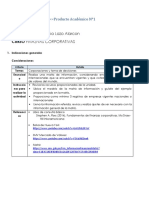 Finanzas Corporativas Examen 1