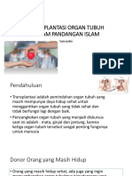 Transplantasi Organ Tubuh Dalam Pandangan Islam