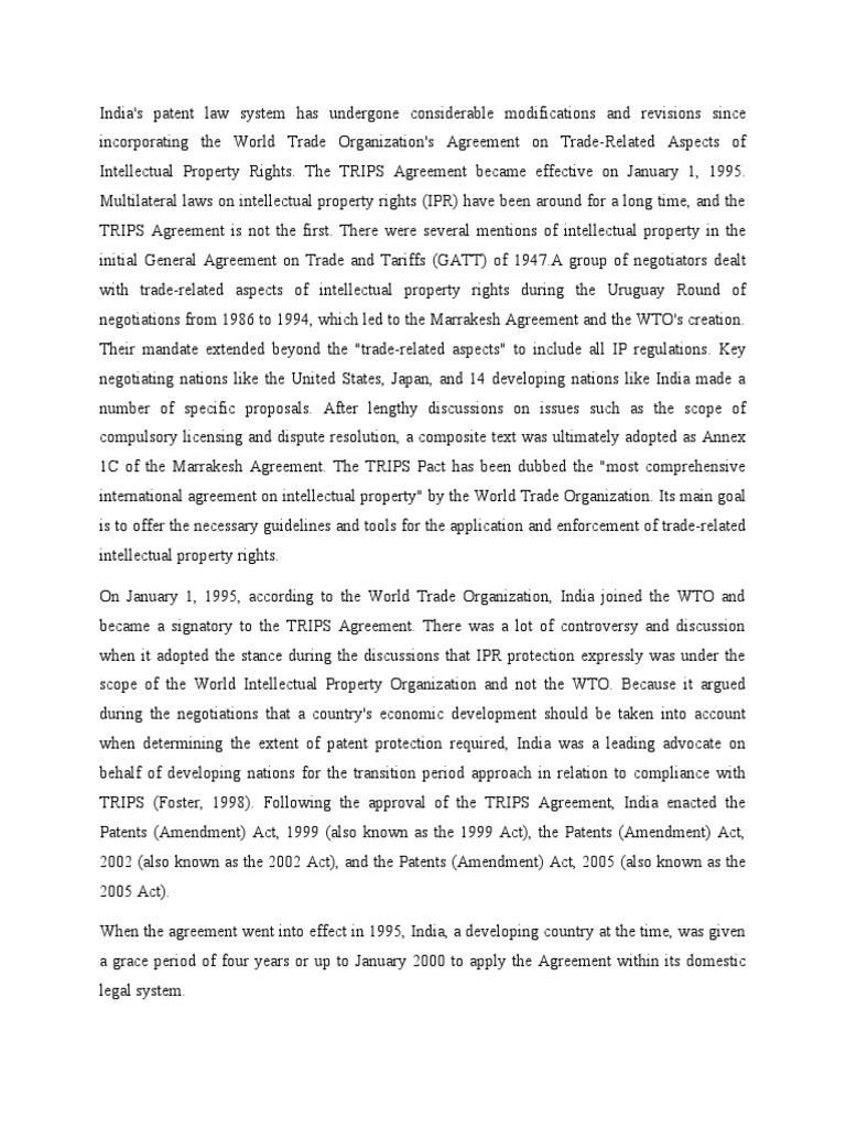 trips agreement full text