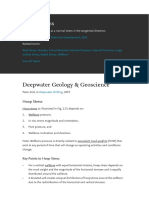 Hoop Stress: Deepwater Geology & Geoscience