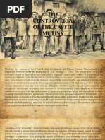 The Controversy of The Cavite Mutiny