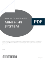 Mini Hi-Fi System: Manual de Instruções