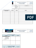 Formato de Asistencia Capacitaciones (MANUAL COVID-19)