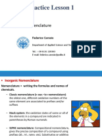 Inorganic Nomenclature