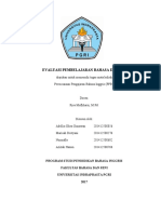 Evaluasi Pembelajaran Bahasa Inggris