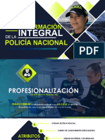 Presentación Profesionalización Del Servicio de Policia - Actualizada