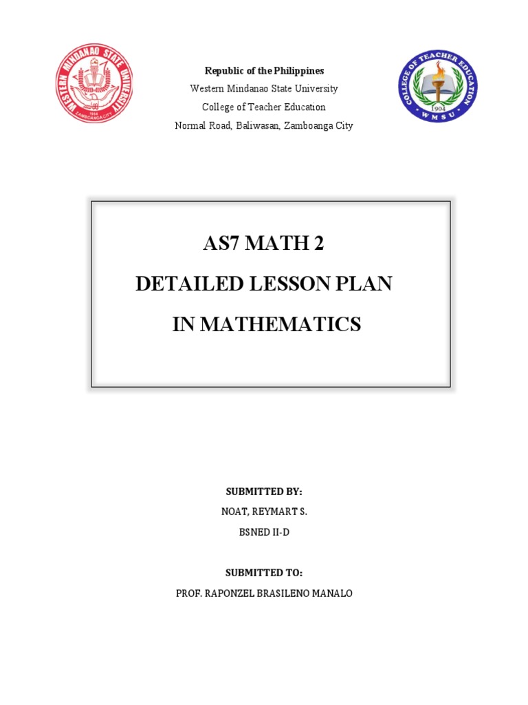 Grade 4 Patterns and Algebra Lesson Plan | PDF | Lesson Plan | Mathematics