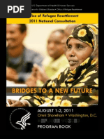 2011 ORR National Consultation Program Agenda