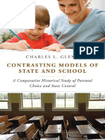 Contrasting Models of State and School A Comparative Historical Study of Parental Choice and State Control (Charles Glenn)