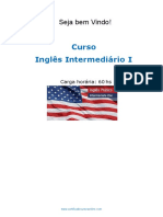 Curso de Inglês Intermediário I